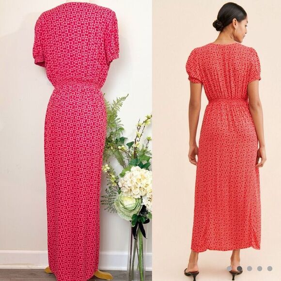 FREE PEOPLE Marley Maxi Dress | medium | geometric print - Picture 7 of 15